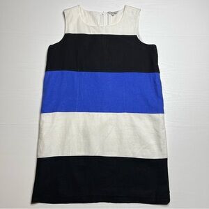 Peacocks Linen Sleeveless Shift Dress